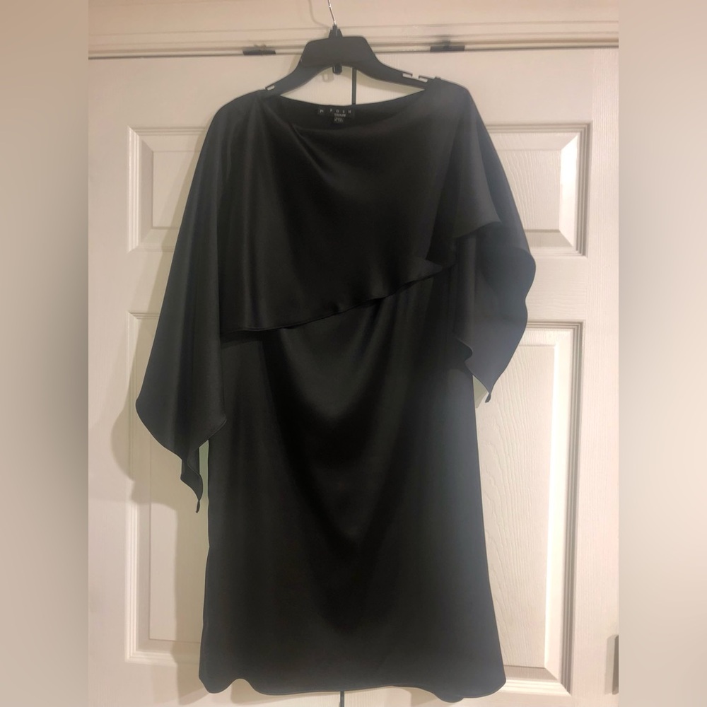 Posh Couture Black Dress Sz L